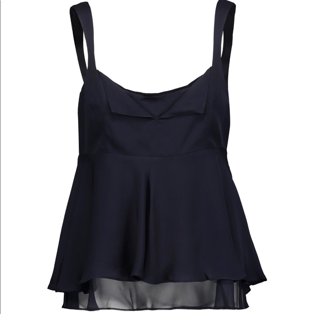 Cinq a Sept silk top.